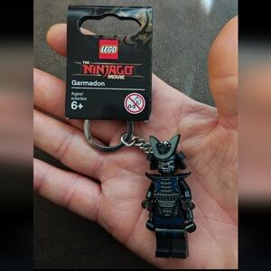 Rare Retired Lego Garmadon Ninjago Movie 853757 Minifigure Keychain/Keyring New